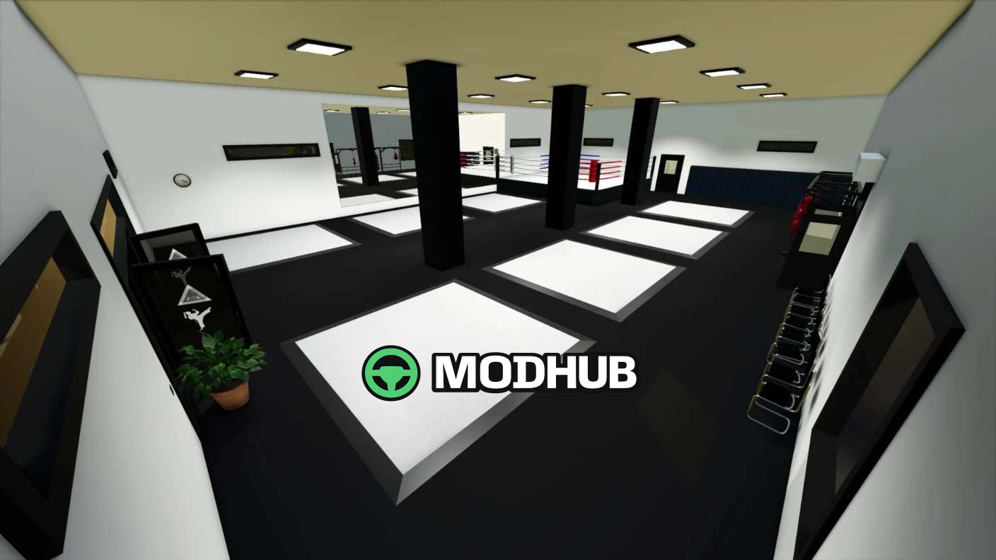Мод на Декорації Martial Arts Studio v1.0.0.0 для Фермер Симулятор 25