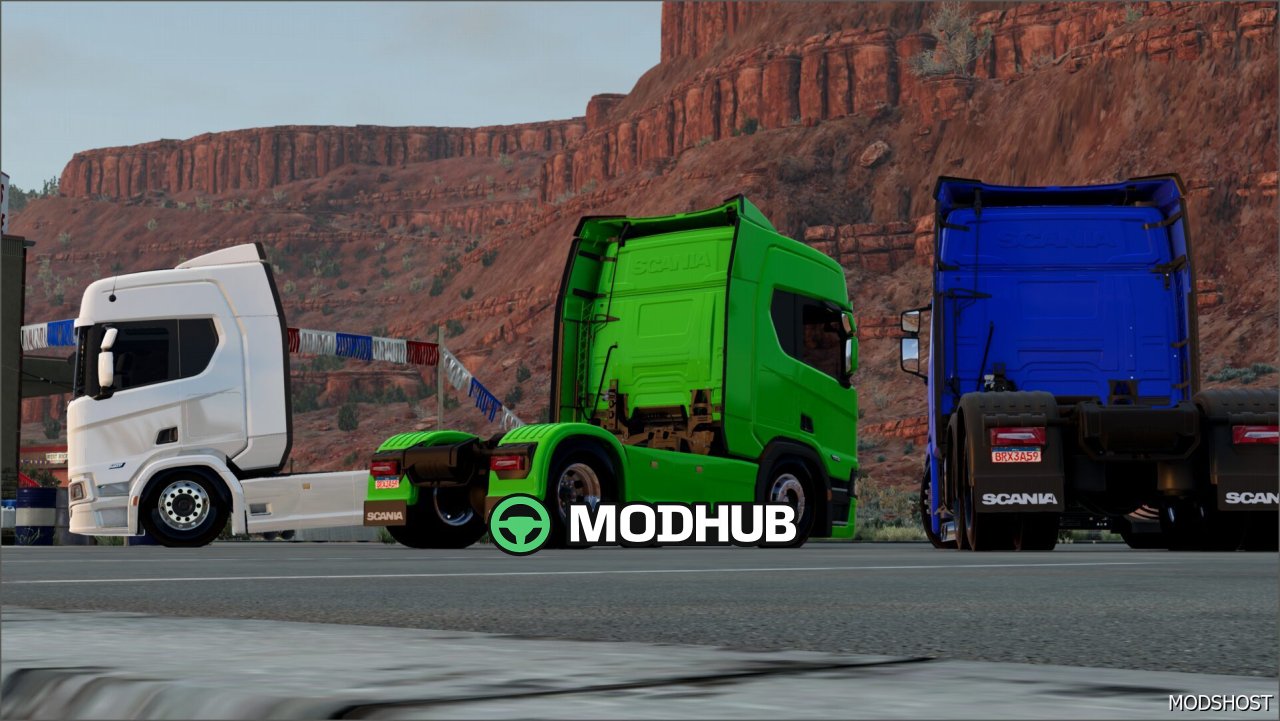 Вантажівка Scania NTG для BeamNG.drive