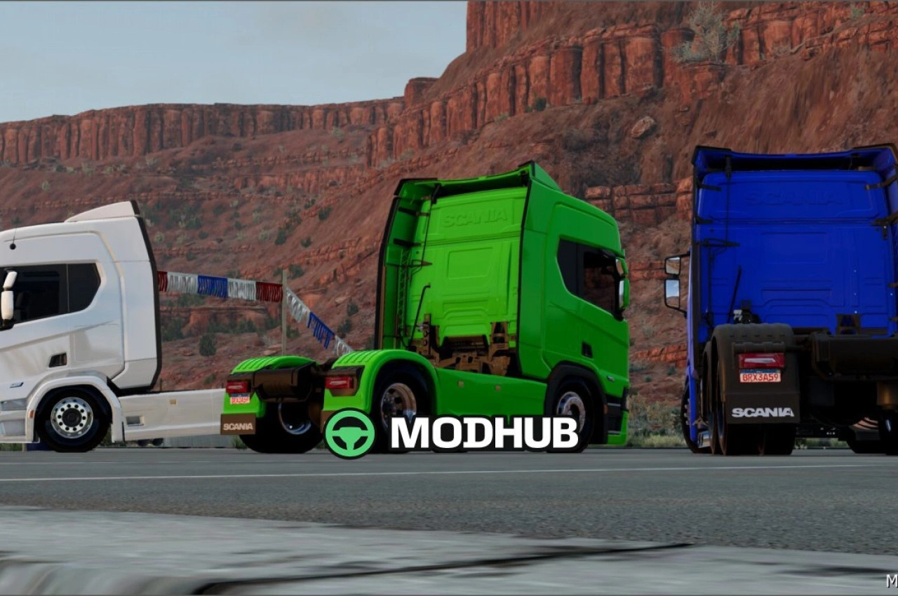 Вантажівка Scania NTG для BeamNG.drive