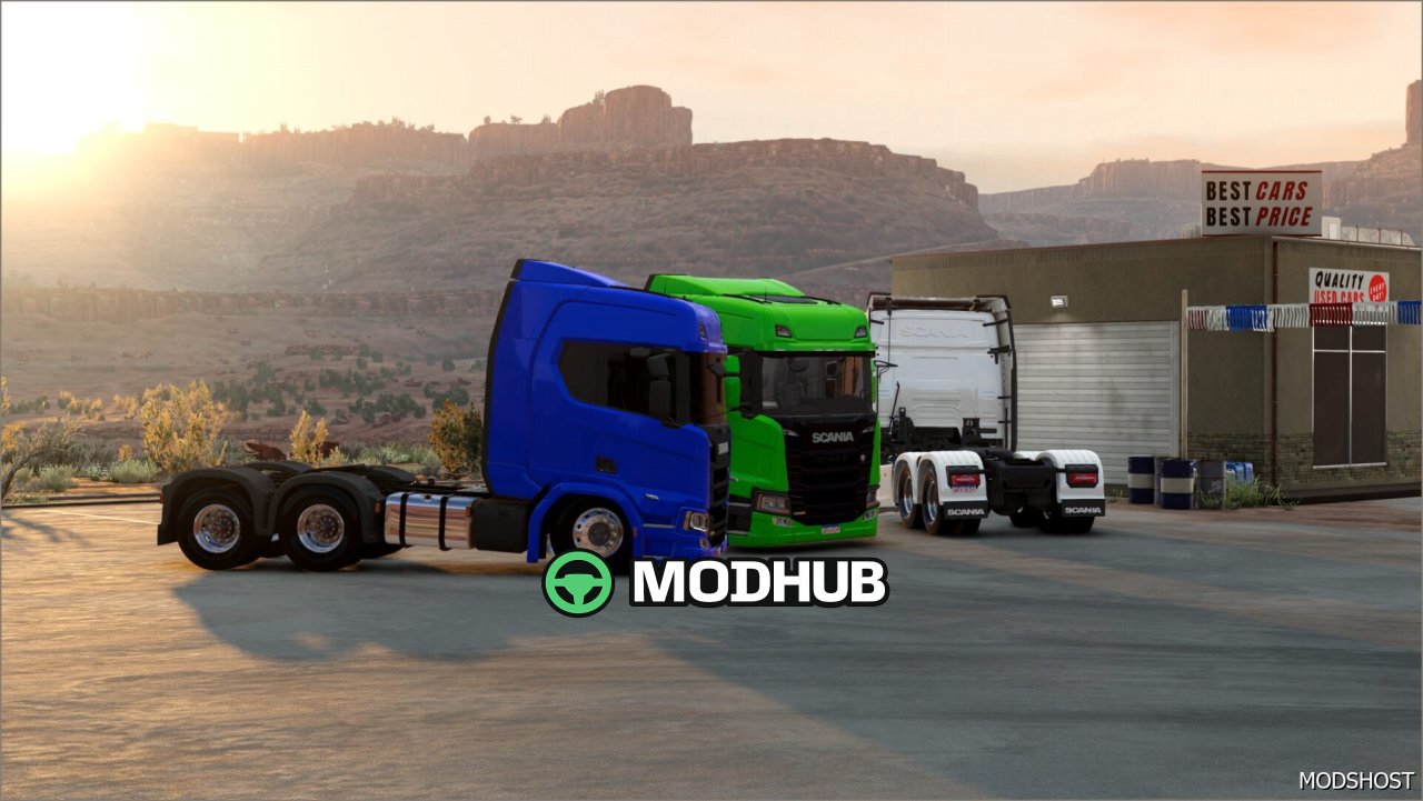 Вантажівка Scania NTG для BeamNG.drive
