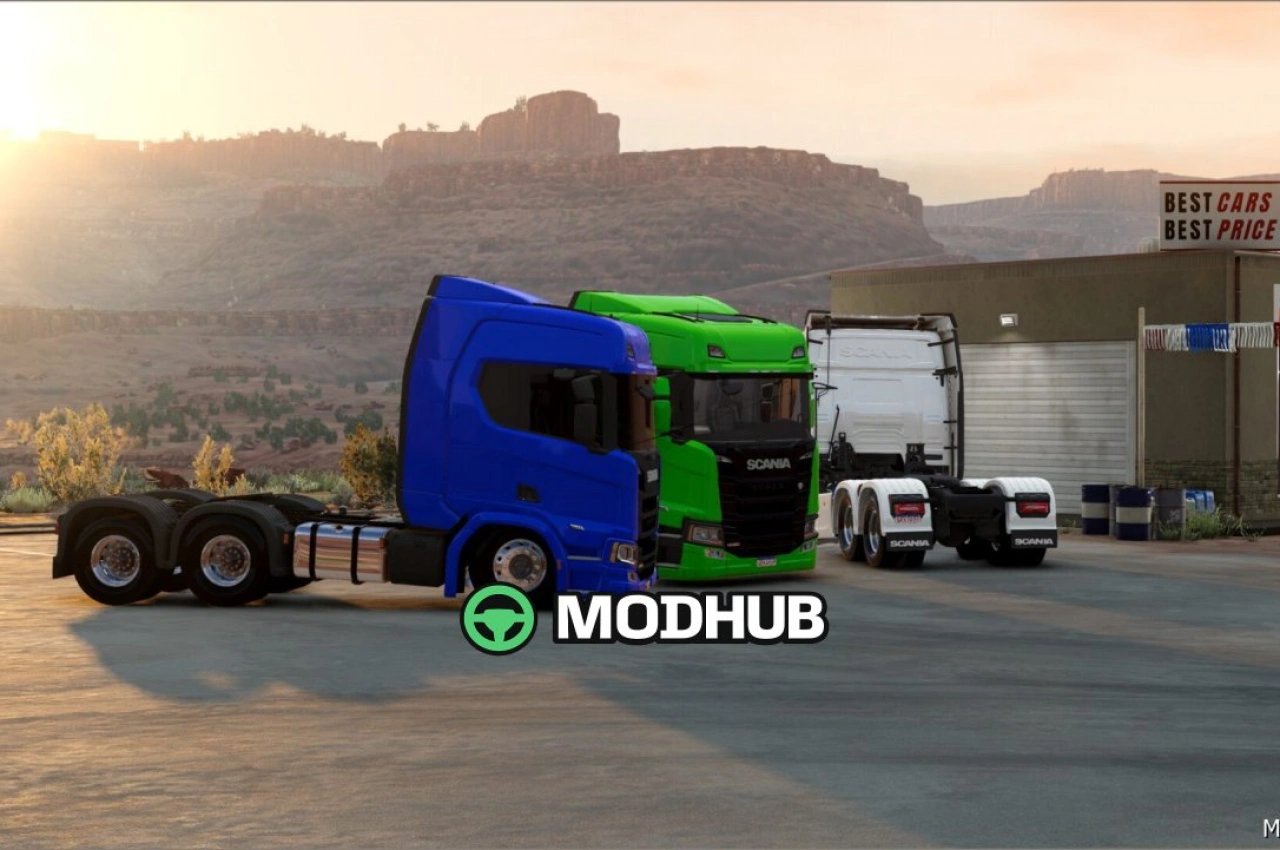 Вантажівка Scania NTG для BeamNG.drive