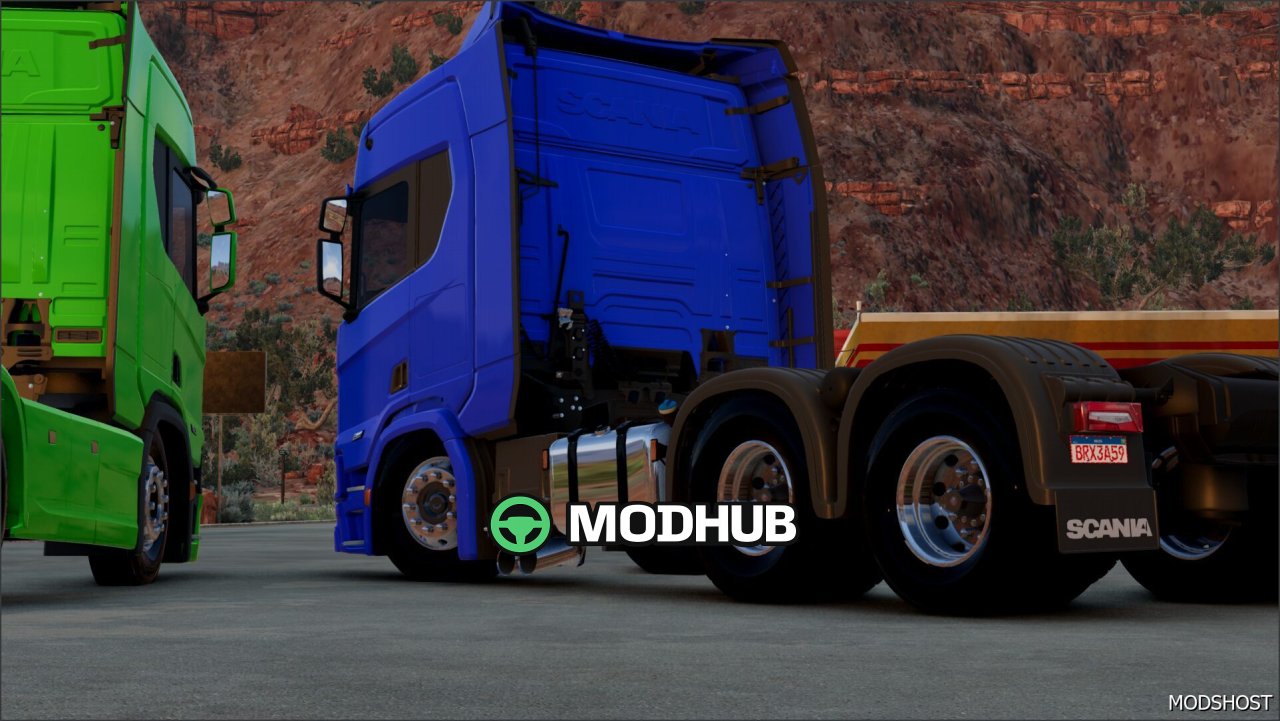 Вантажівка Scania NTG для BeamNG.drive