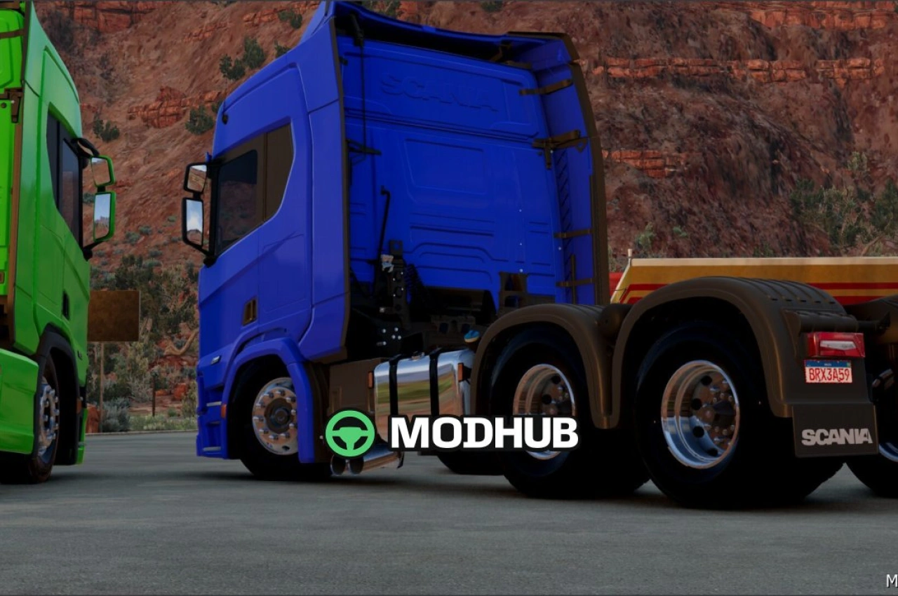 Вантажівка Scania NTG для BeamNG.drive