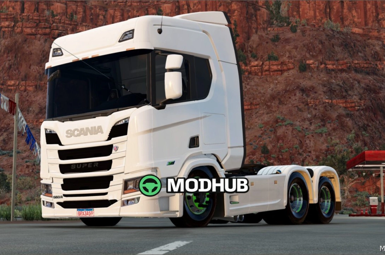 Вантажівка Scania NTG для BeamNG.drive