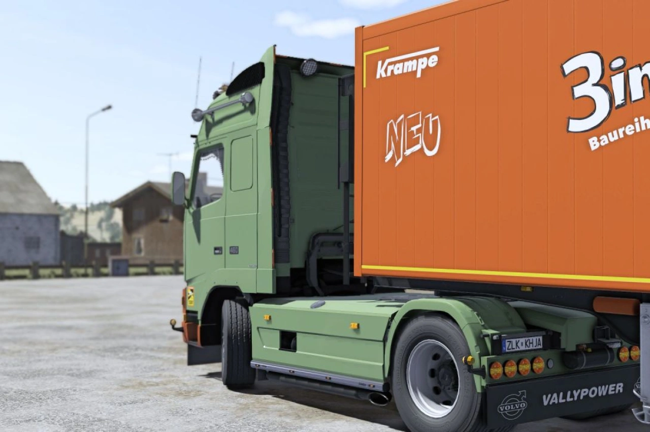 Вантажівка Volvo FH12 для Farming Simulator 25