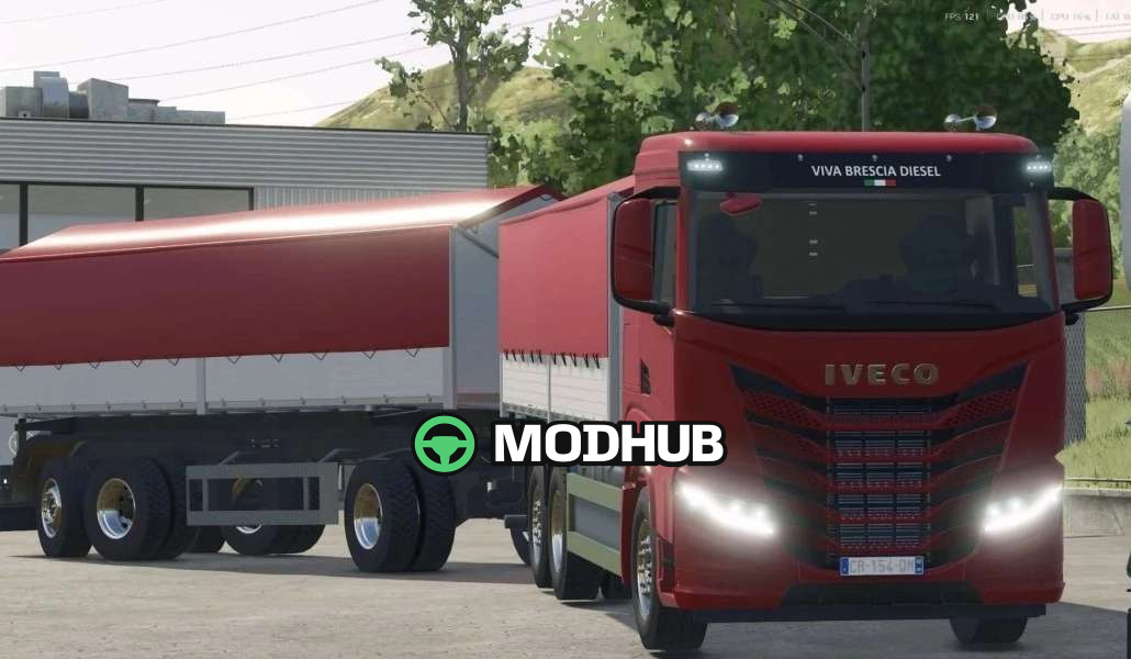 Mod für Lkw Iveco SAS Way v1000 für Farming Simulator 25