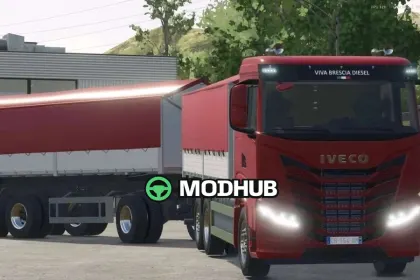 Mod für Lkw Iveco SAS Way v1000 für Farming Simulator 25