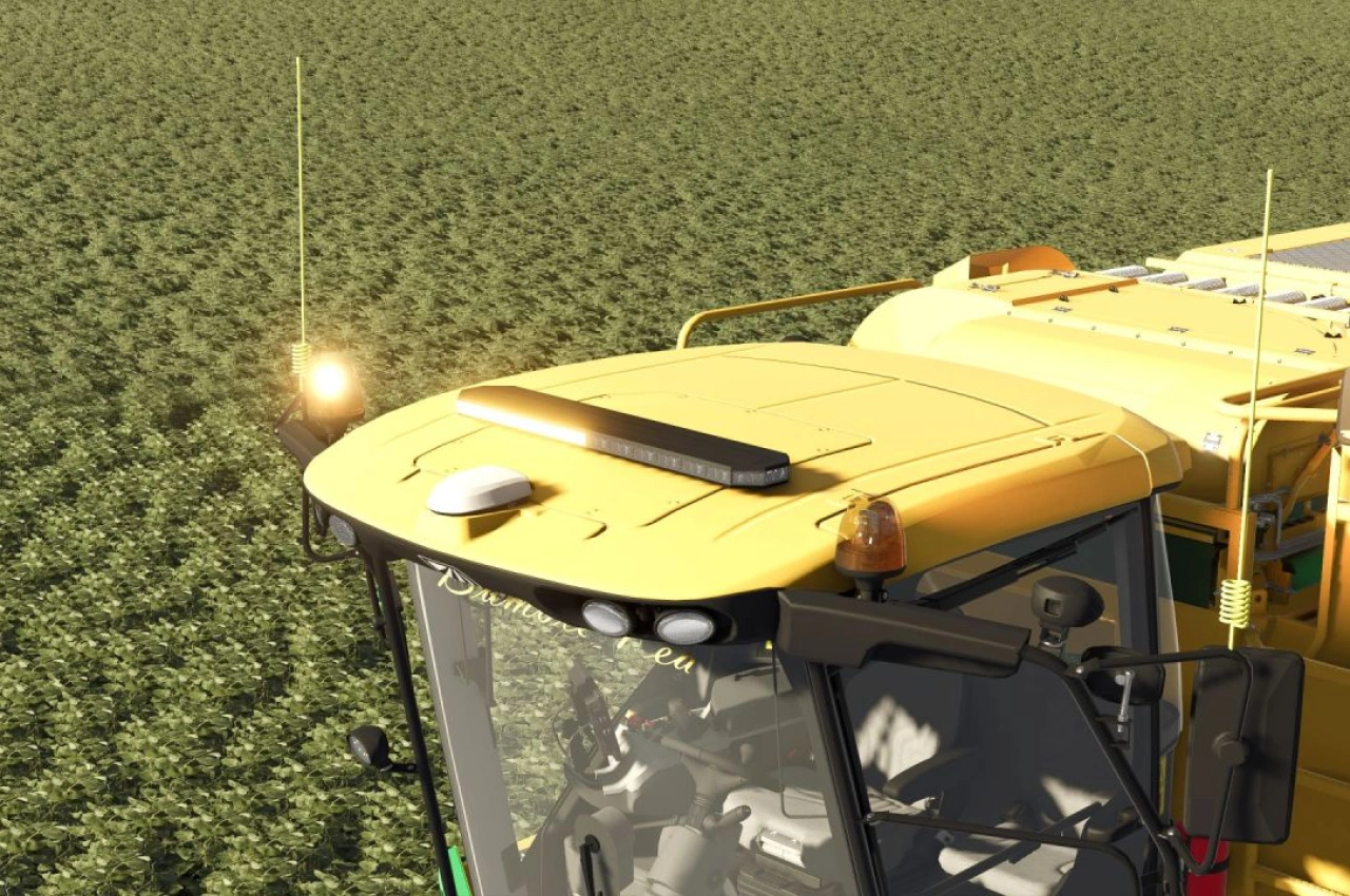 Комбайн Oxbo EPD540e Edit для Farming Simulator 25