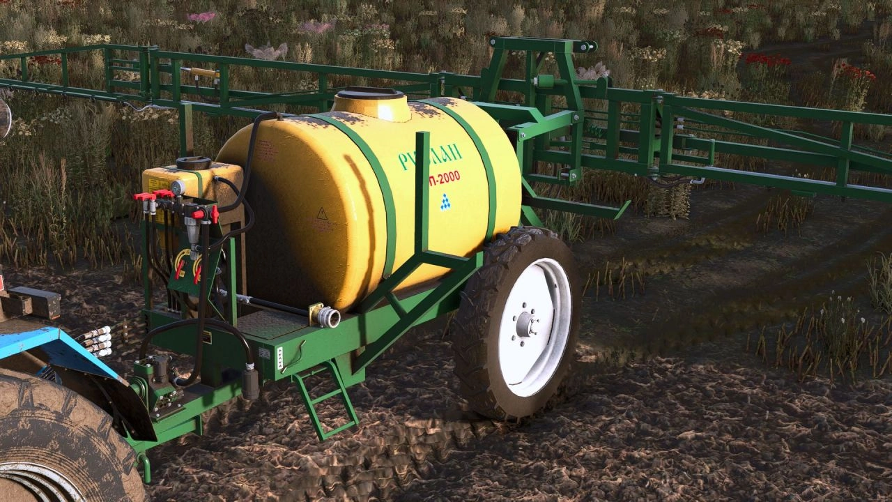 Розкидач гною OP-2000 "Руслан" для Farming Simulator 25