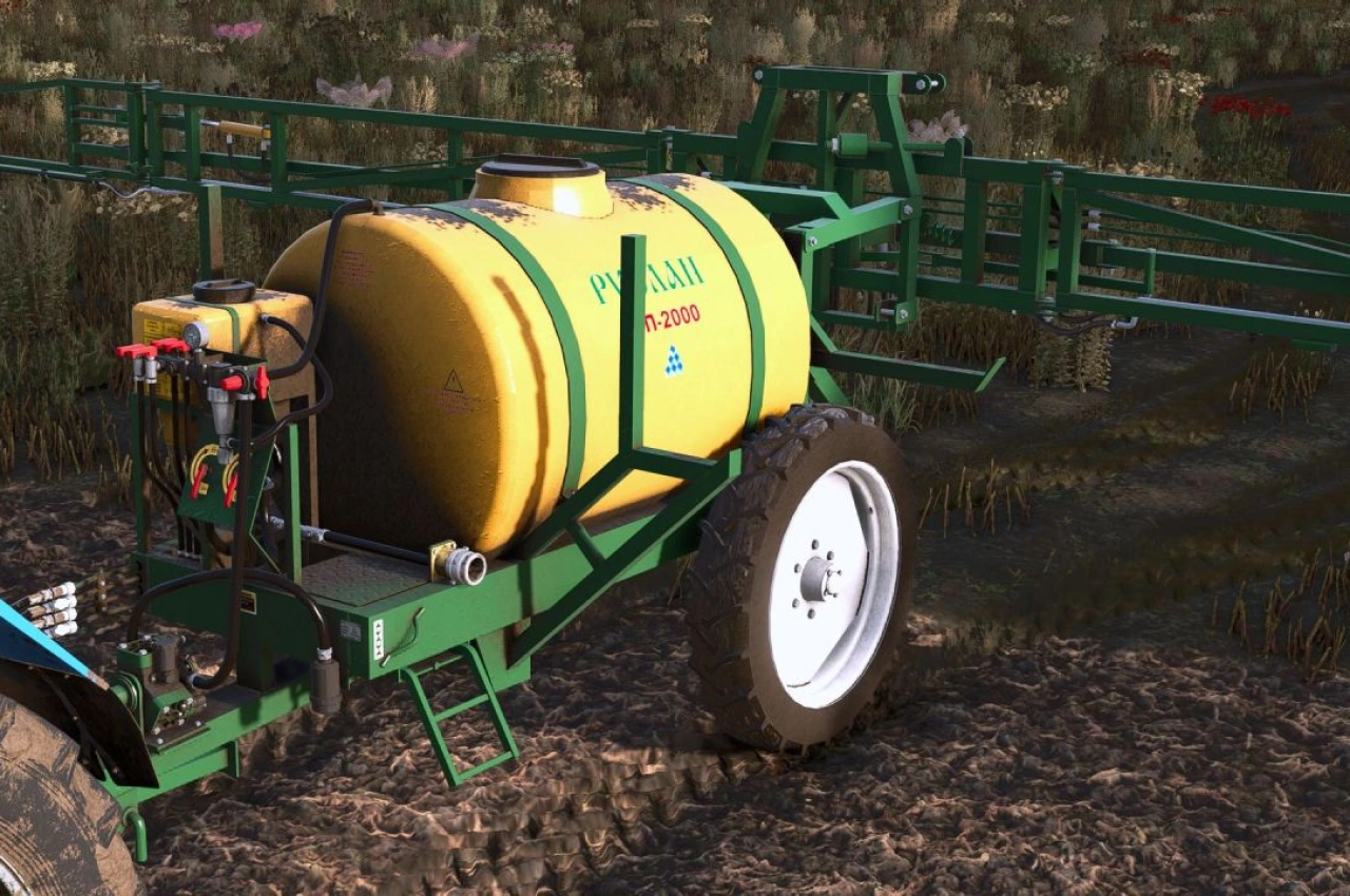 Розкидач гною OP-2000 "Руслан" для Farming Simulator 25
