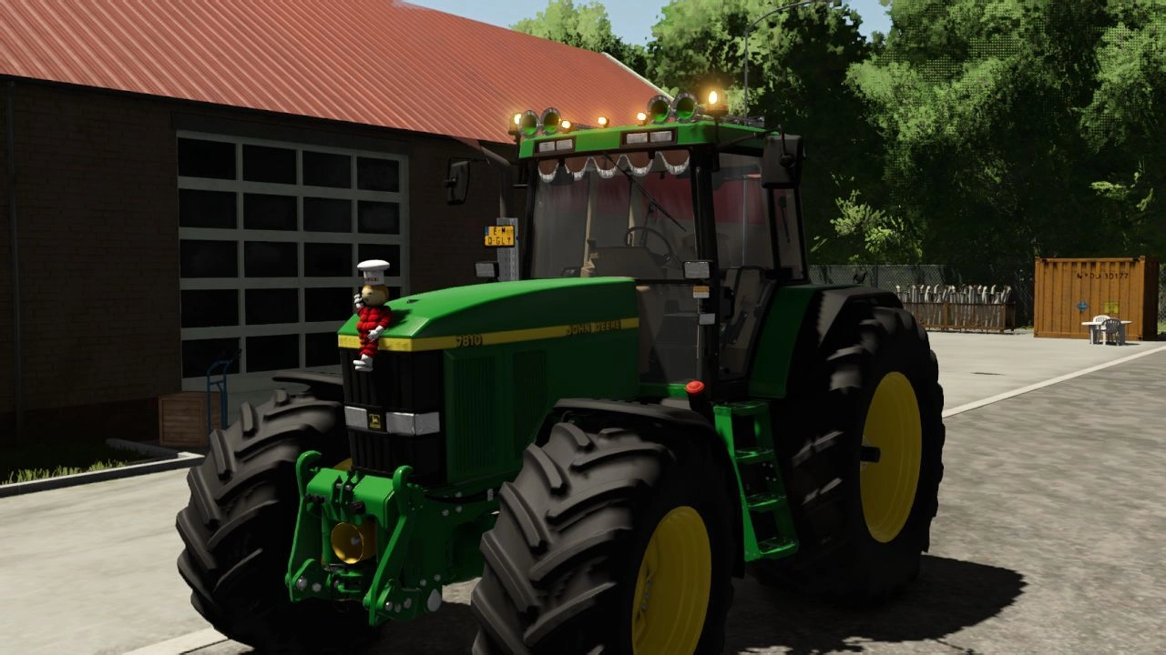 Трактор John Deere 7010 Edit для Farming Simulator 25