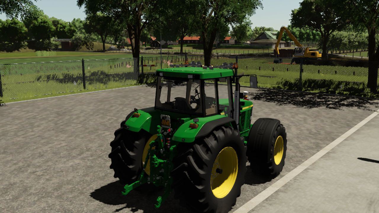 Трактор John Deere 7010 Edit для Farming Simulator 25