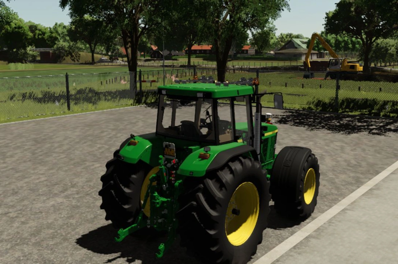Трактор John Deere 7010 Edit для Farming Simulator 25