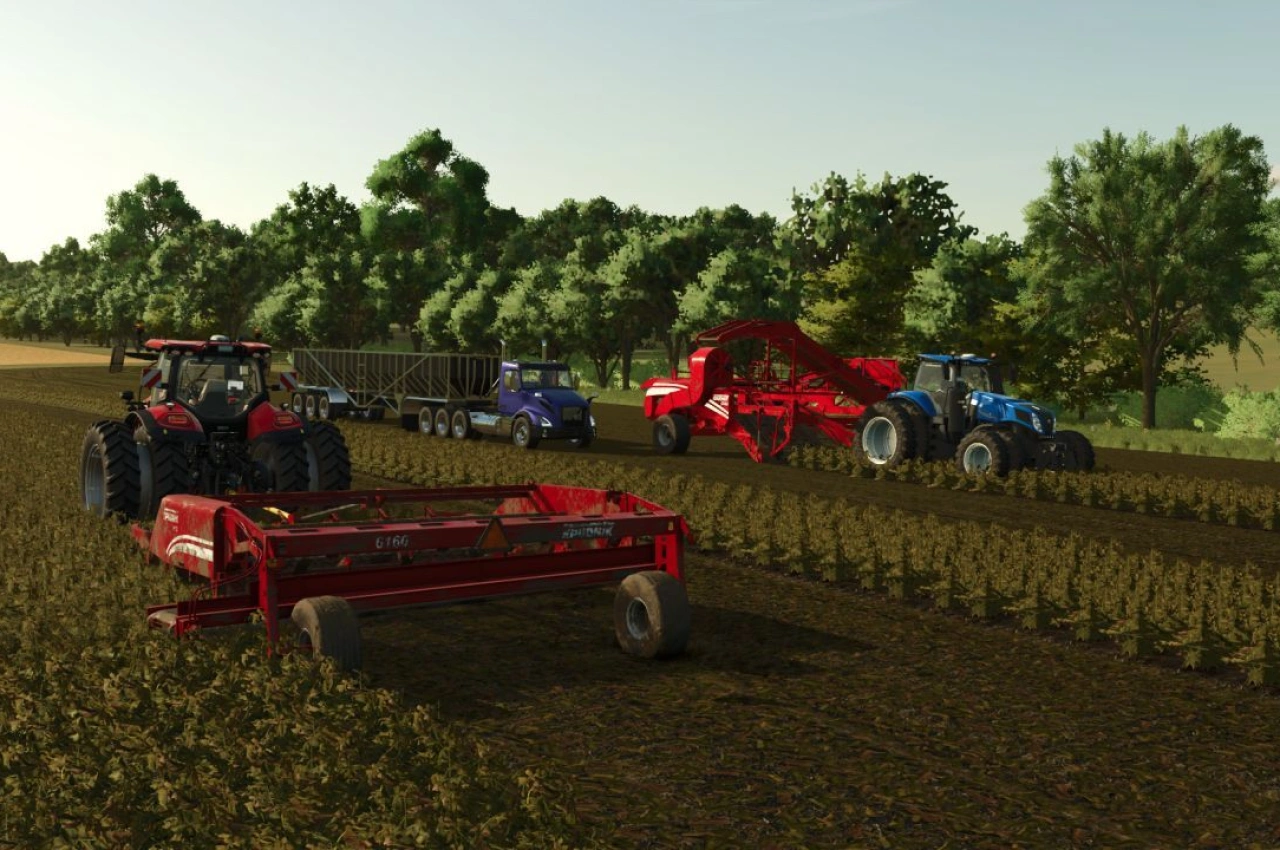 Збирач картоплі Spudnik 6160 та 6640 для Farming Simulator 25