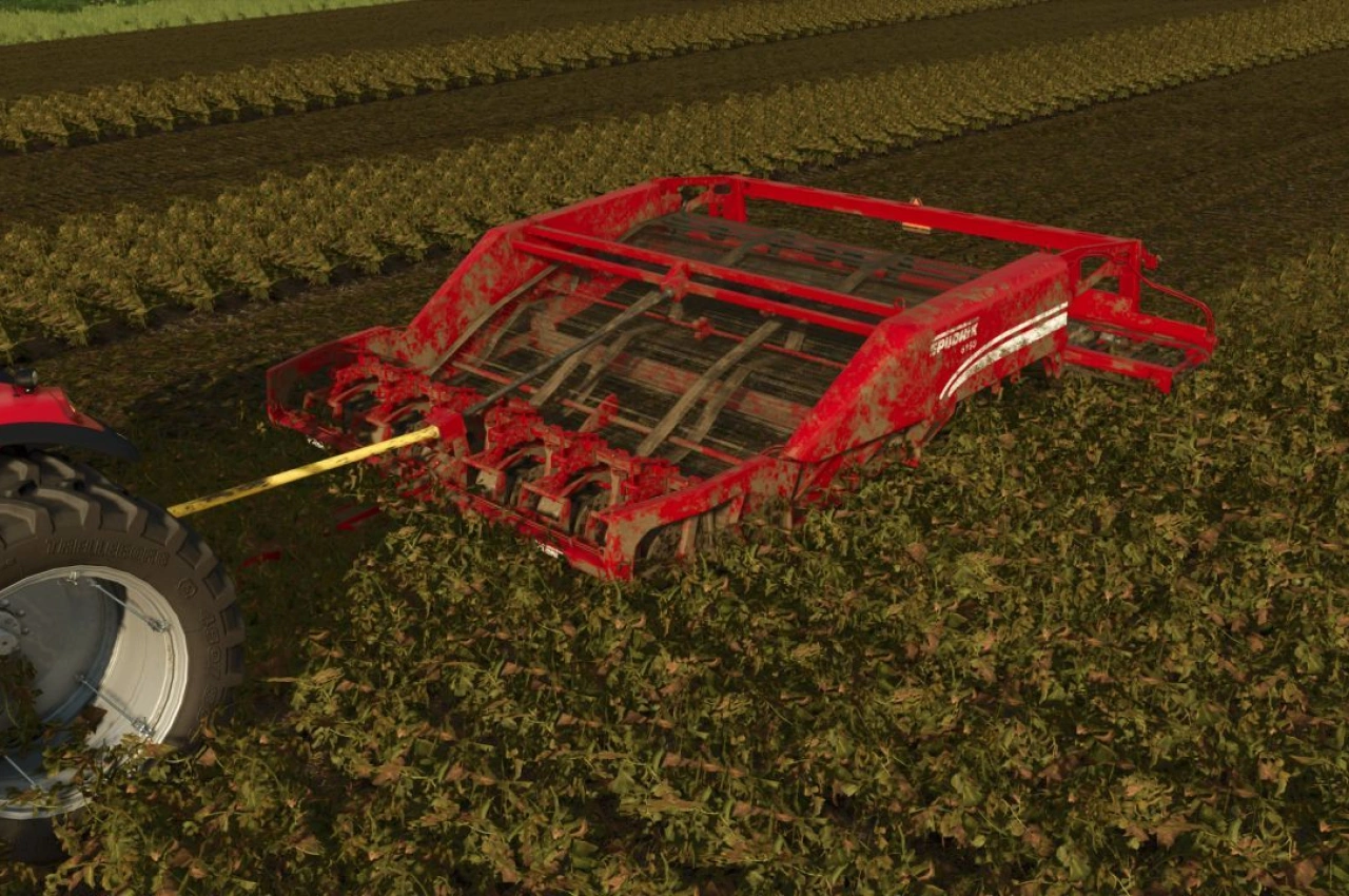 Збирач картоплі Spudnik 6160 та 6640 для Farming Simulator 25