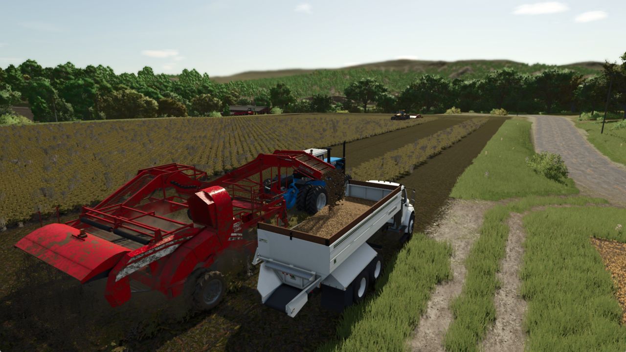 Збирач картоплі Spudnik 6160 та 6640 для Farming Simulator 25