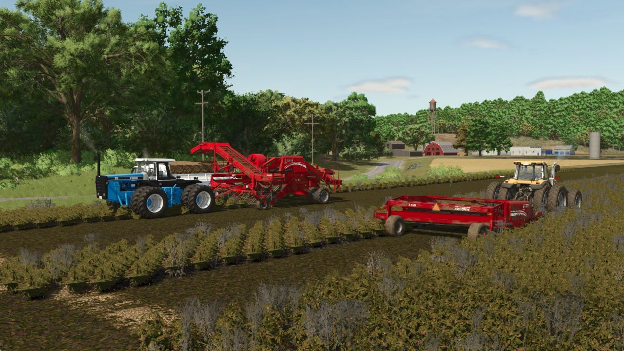 Збирач картоплі Spudnik 6160 та 6640 для Farming Simulator 25