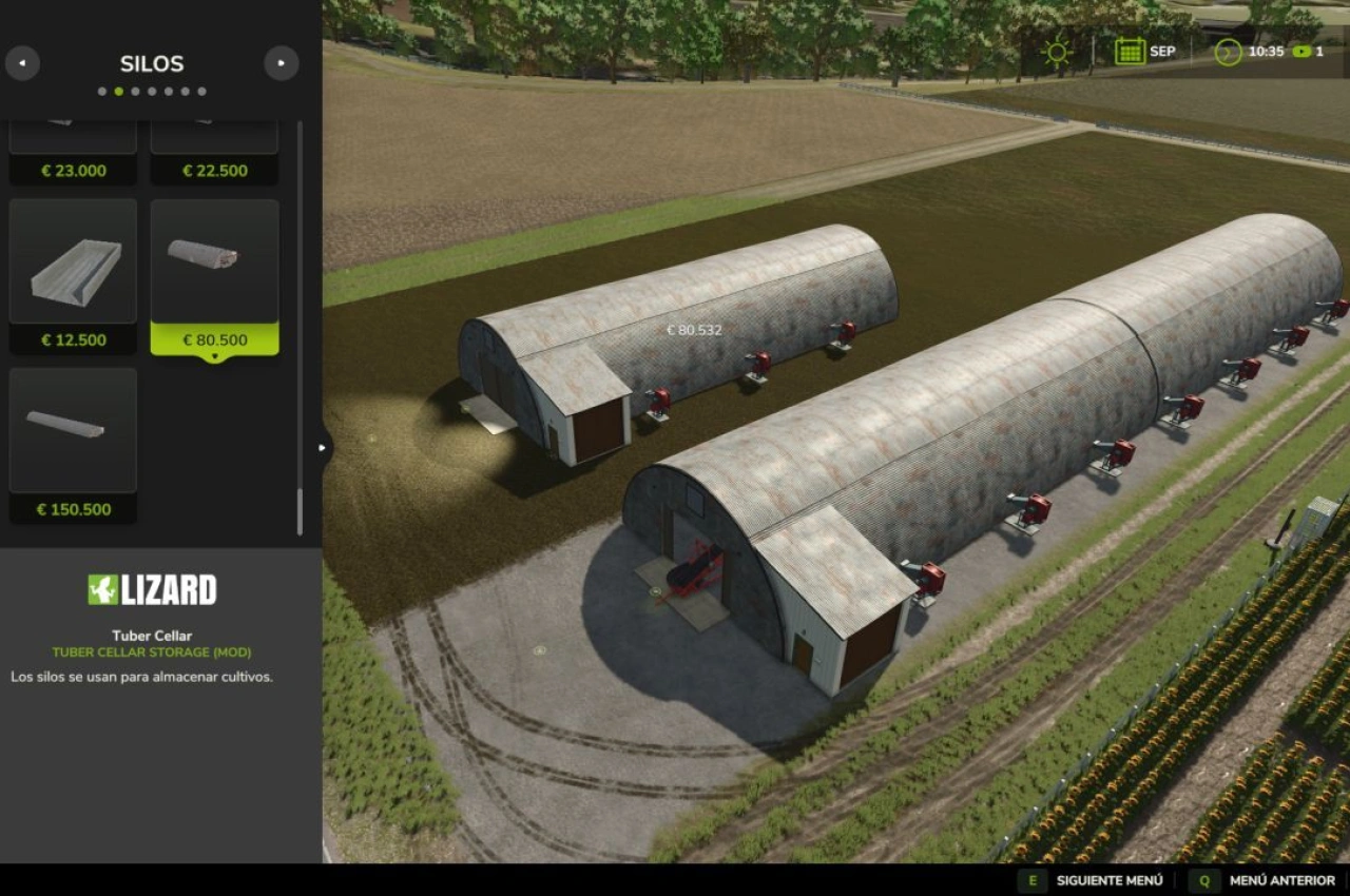 Сховище для коренеплодів для Farming Simulator 25