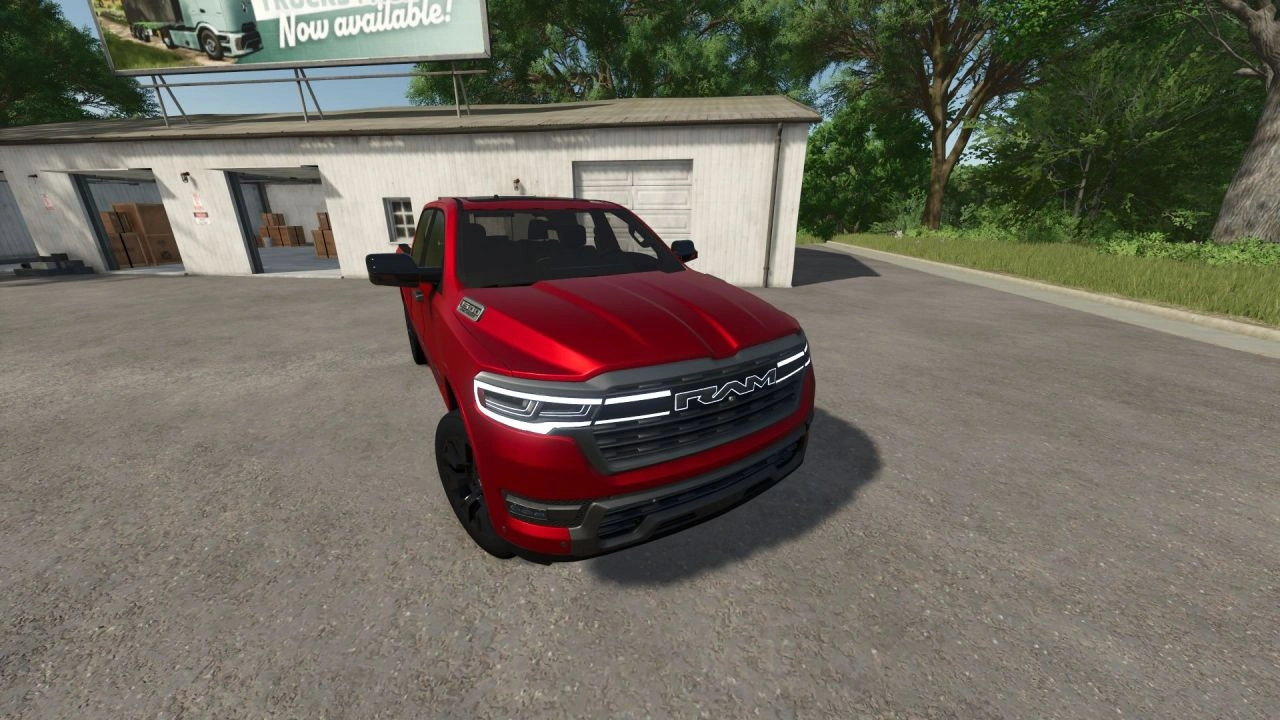 Трактор RAM RAMCHARGER 2025 для Farming Simulator 25