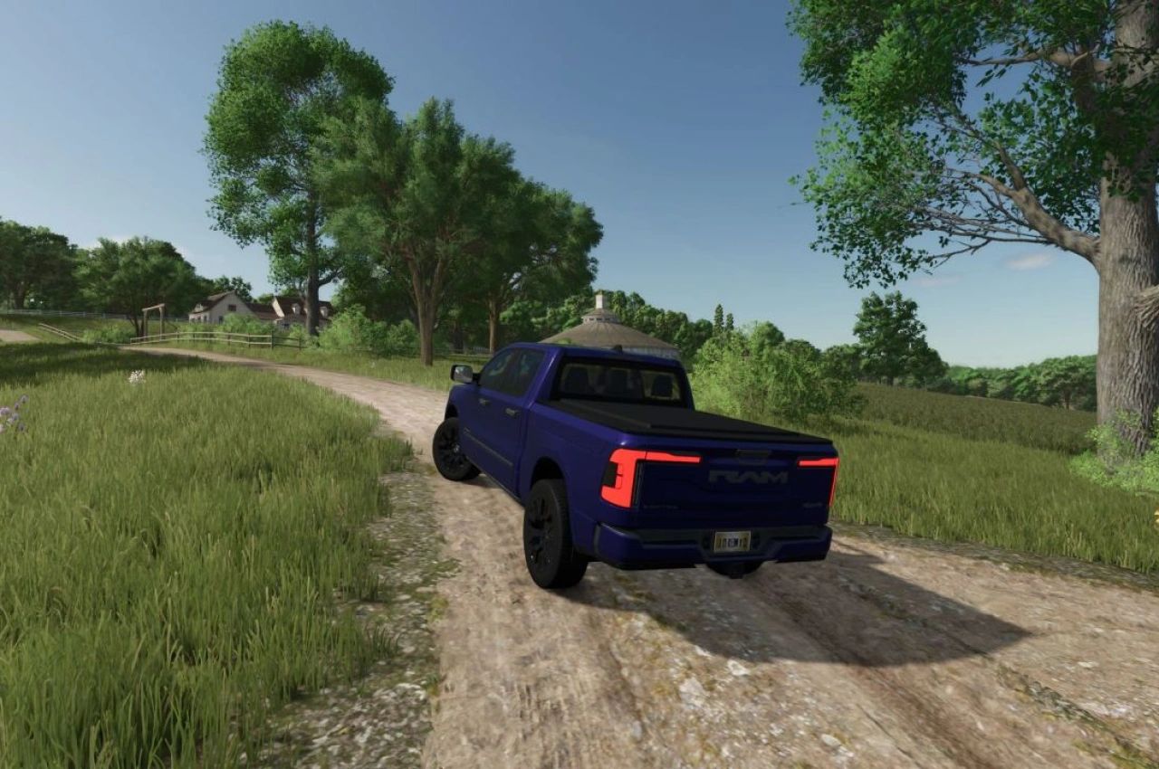 Трактор RAM RAMCHARGER 2025 для Farming Simulator 25