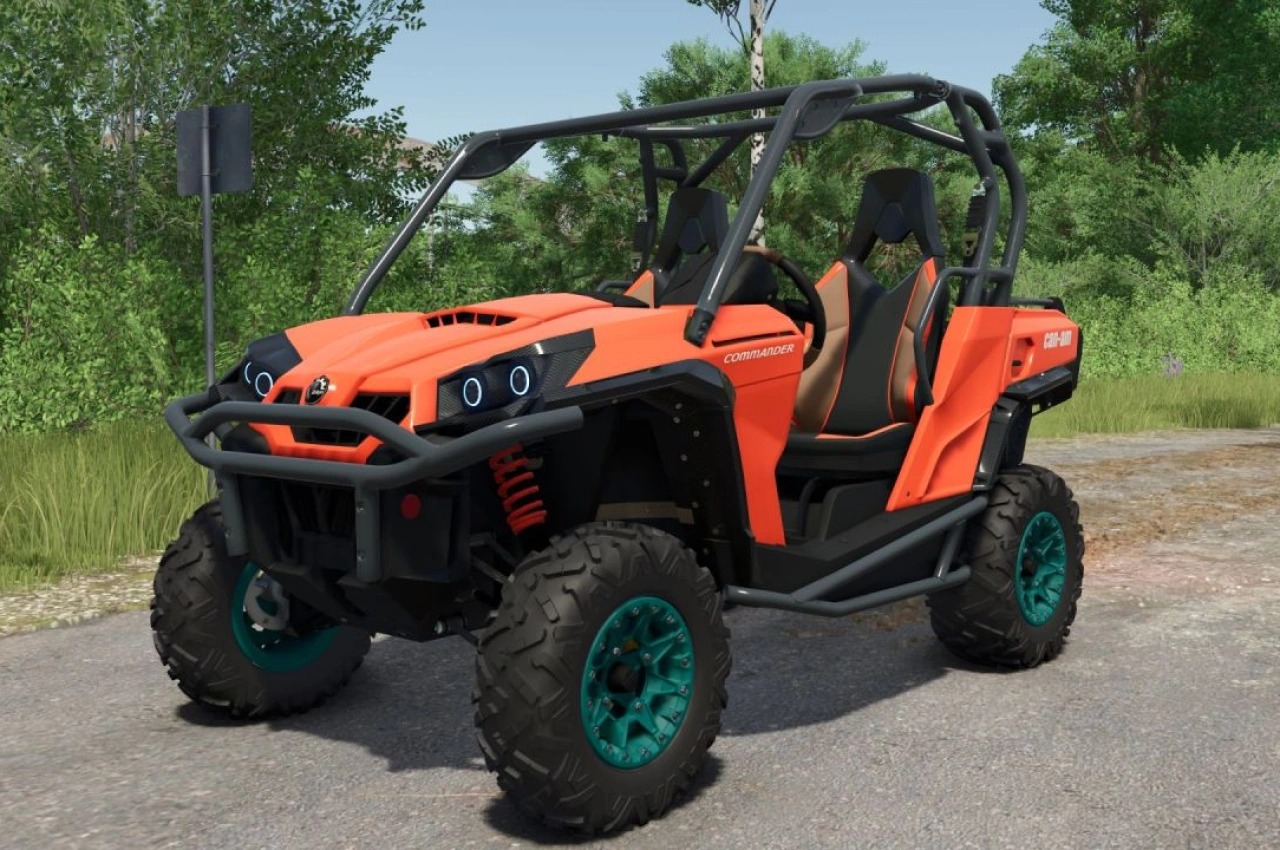 Автомобіль 2014 Can-Am Commander 1000 для Farming Simulator 25