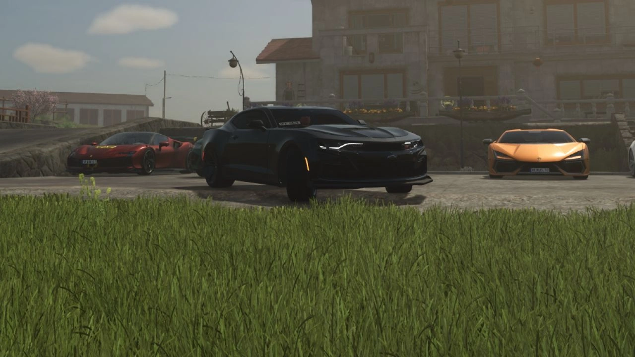 Автомобіль Chevrolet Camaro SS 1LE для Farming Simulator 25