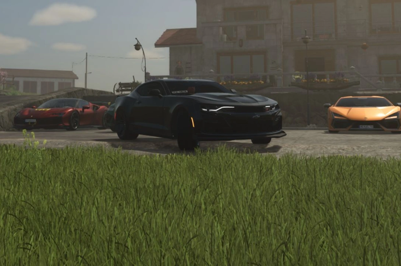 Автомобіль Chevrolet Camaro SS 1LE для Farming Simulator 25