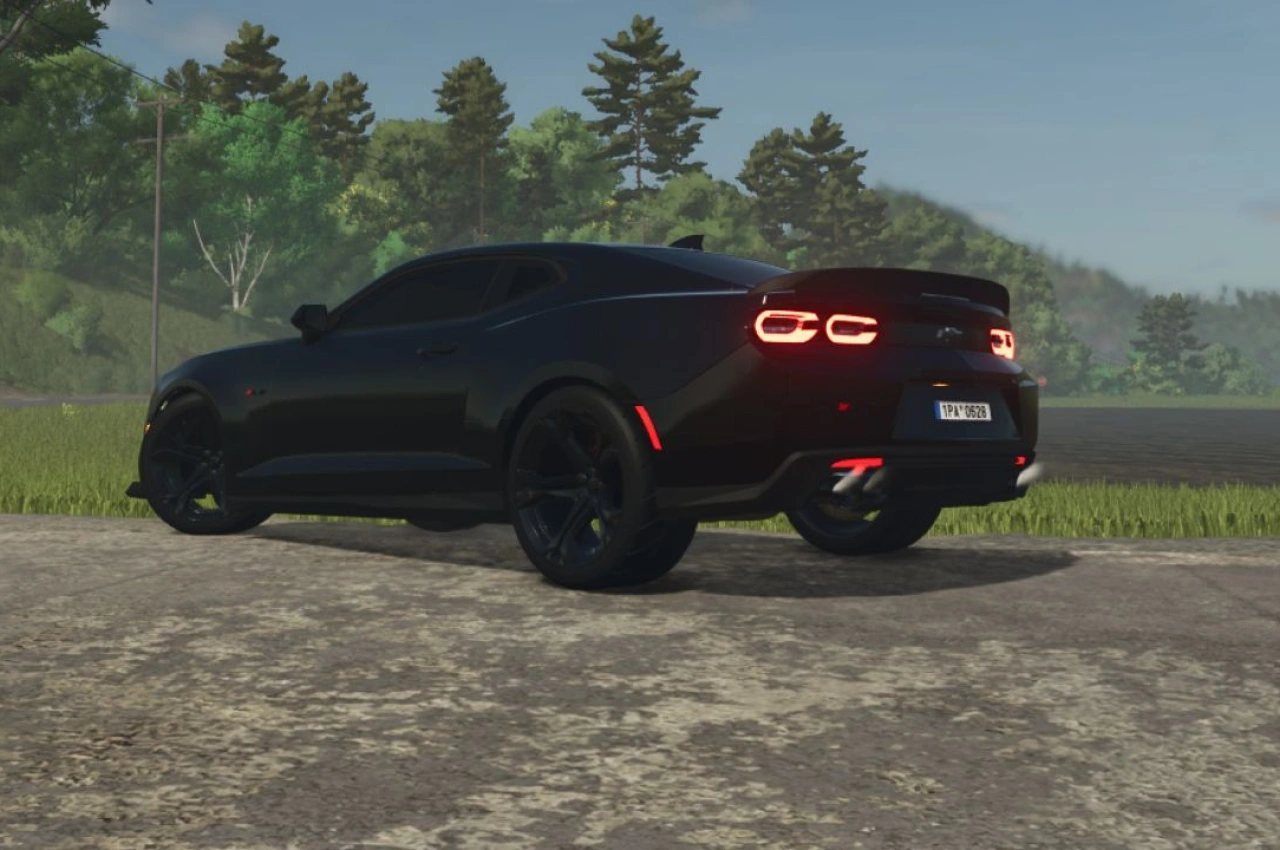 Автомобіль Chevrolet Camaro SS 1LE для Farming Simulator 25
