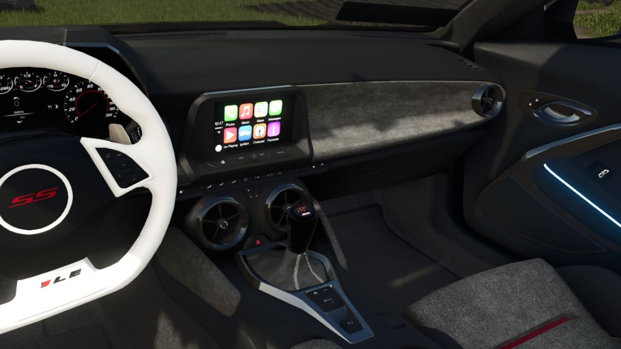 Автомобіль Chevrolet Camaro SS 1LE для Farming Simulator 25