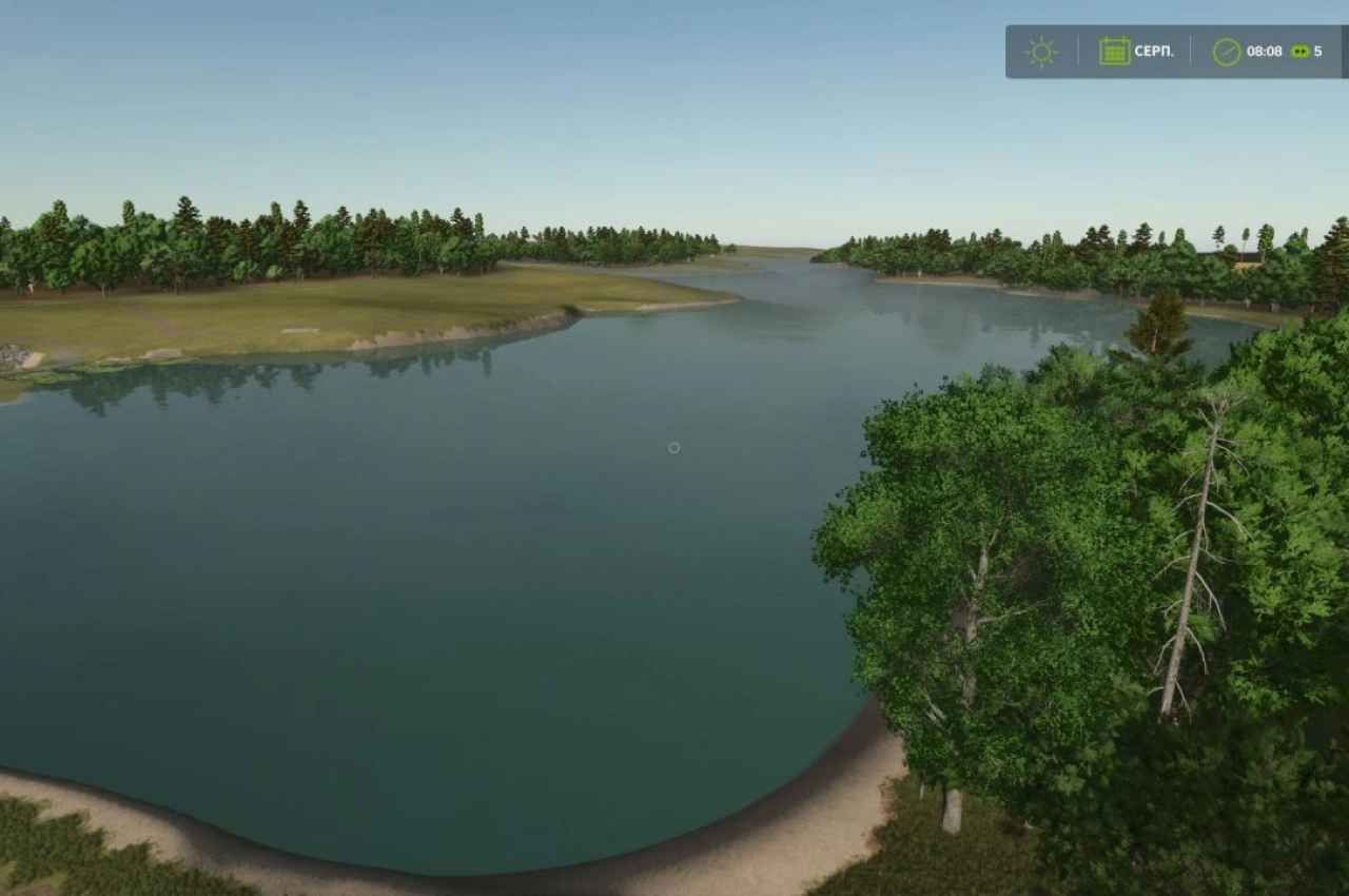 Карта Vyacheslavka 8x для Farming Simulator 25