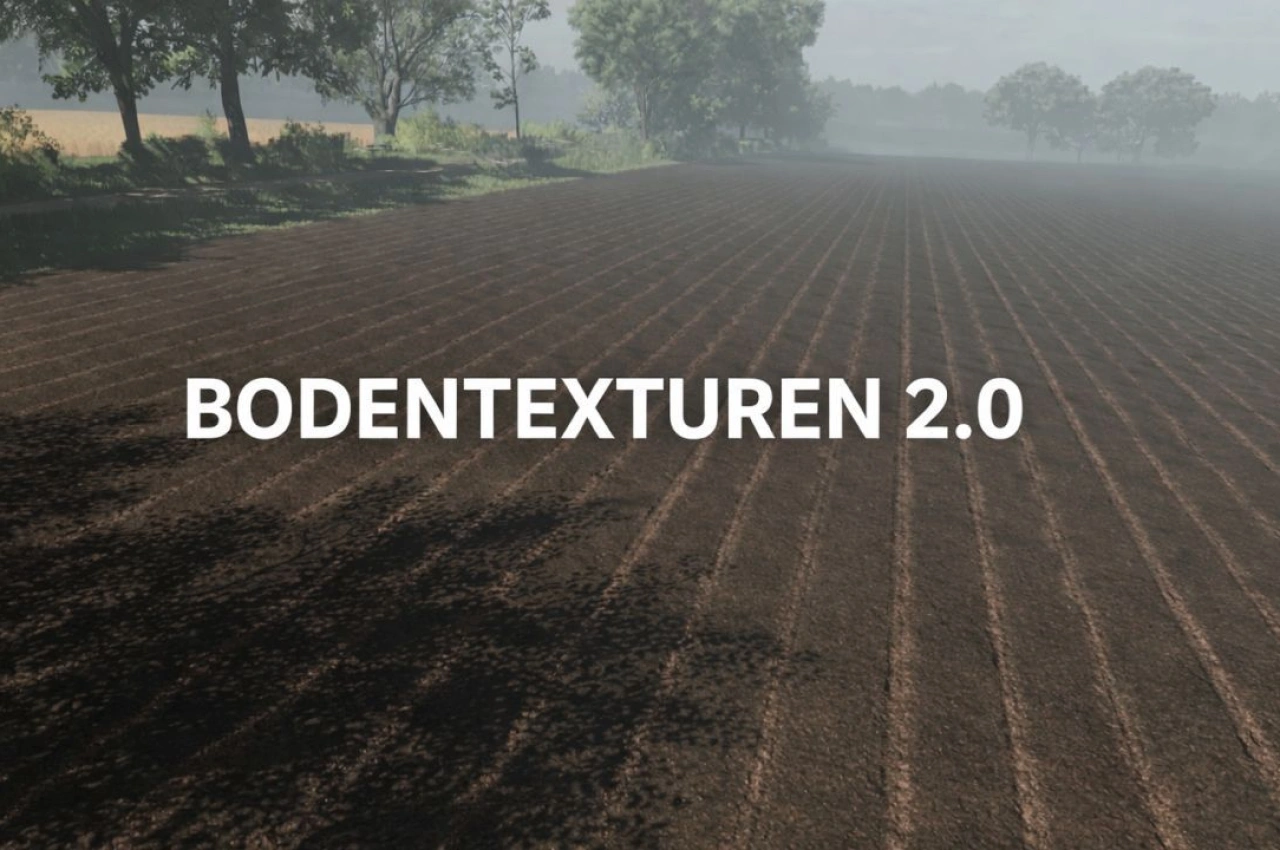 Текстури ґрунту 2.0 для Farming Simulator 25