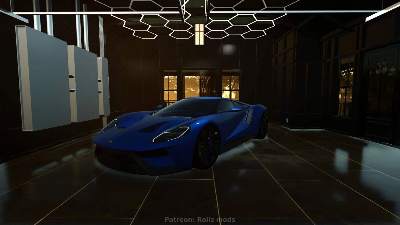 Автомобіль Ford GT 2014 для Farming Simulator 25