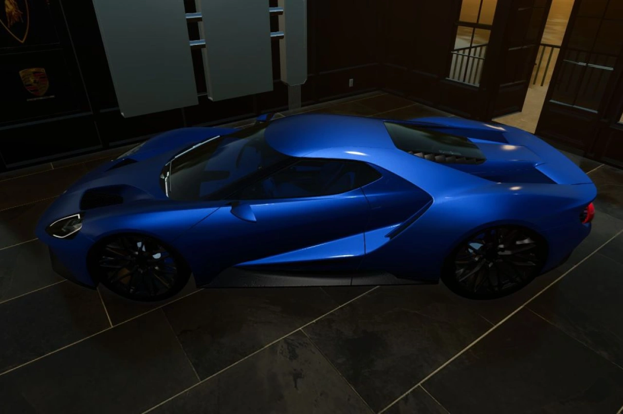 Автомобіль Ford GT 2014 для Farming Simulator 25