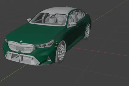 Auto BMW M5 Coupe 2025 für Farming Simulator 25