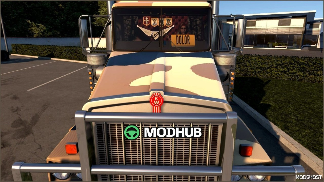 Грузовик Kenw 659 OT Dolor для Euro Truck Simulator 2