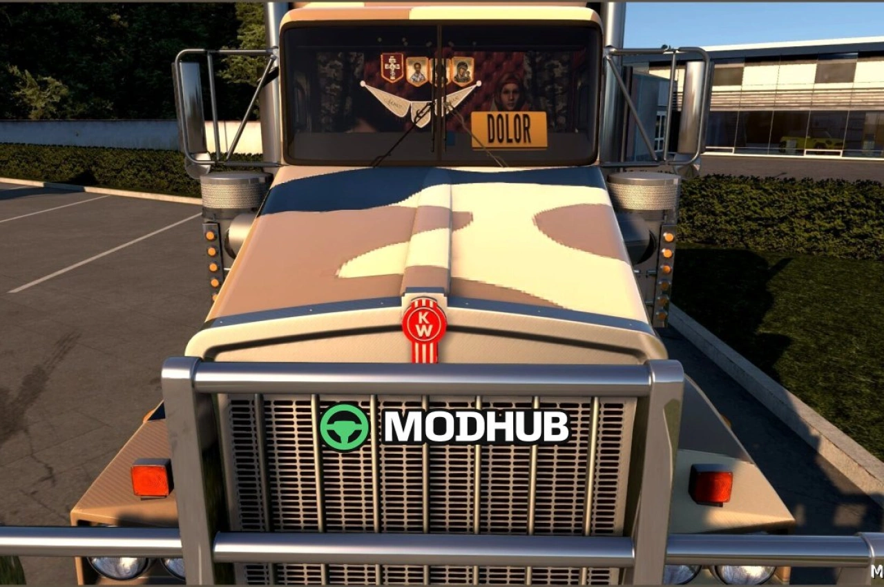 Грузовик Kenw 659 OT Dolor для Euro Truck Simulator 2