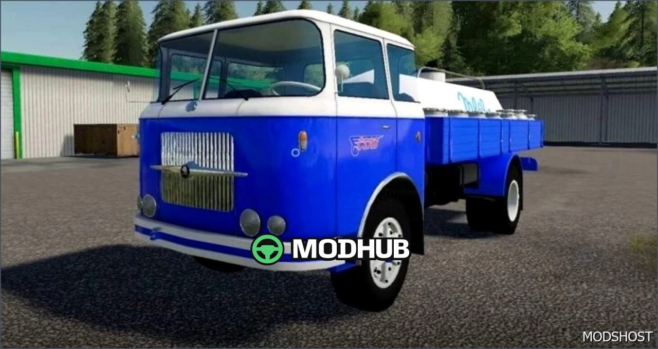 Вантажівка Škoda 706 для Farming Simulator 22