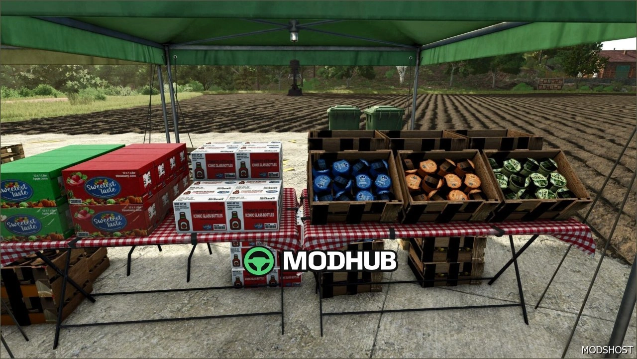 Точка продажу Farm Market V1.0.1.6 для Farming Simulator 25
