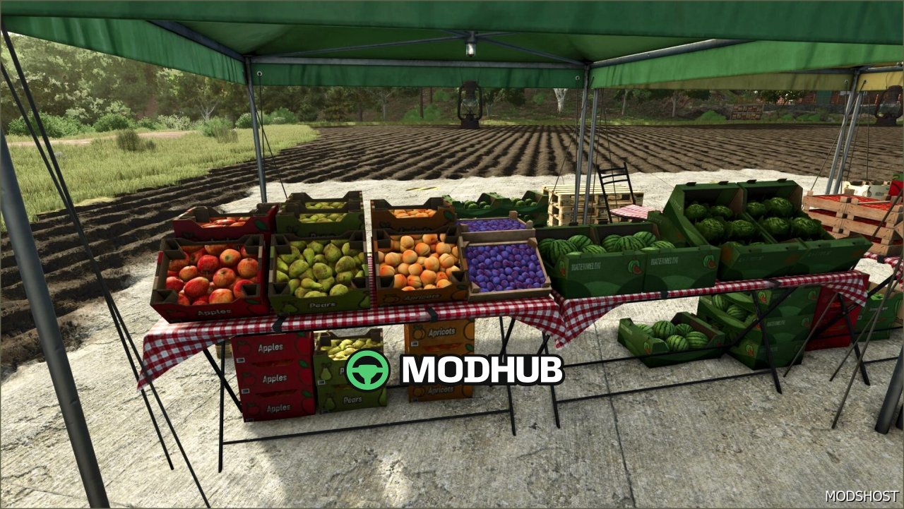 Точка продажу Farm Market V1.0.1.6 для Farming Simulator 25