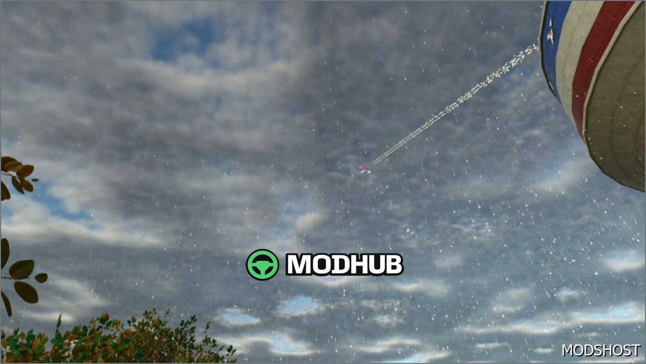 Мод Contrails для Farming Simulator 25
