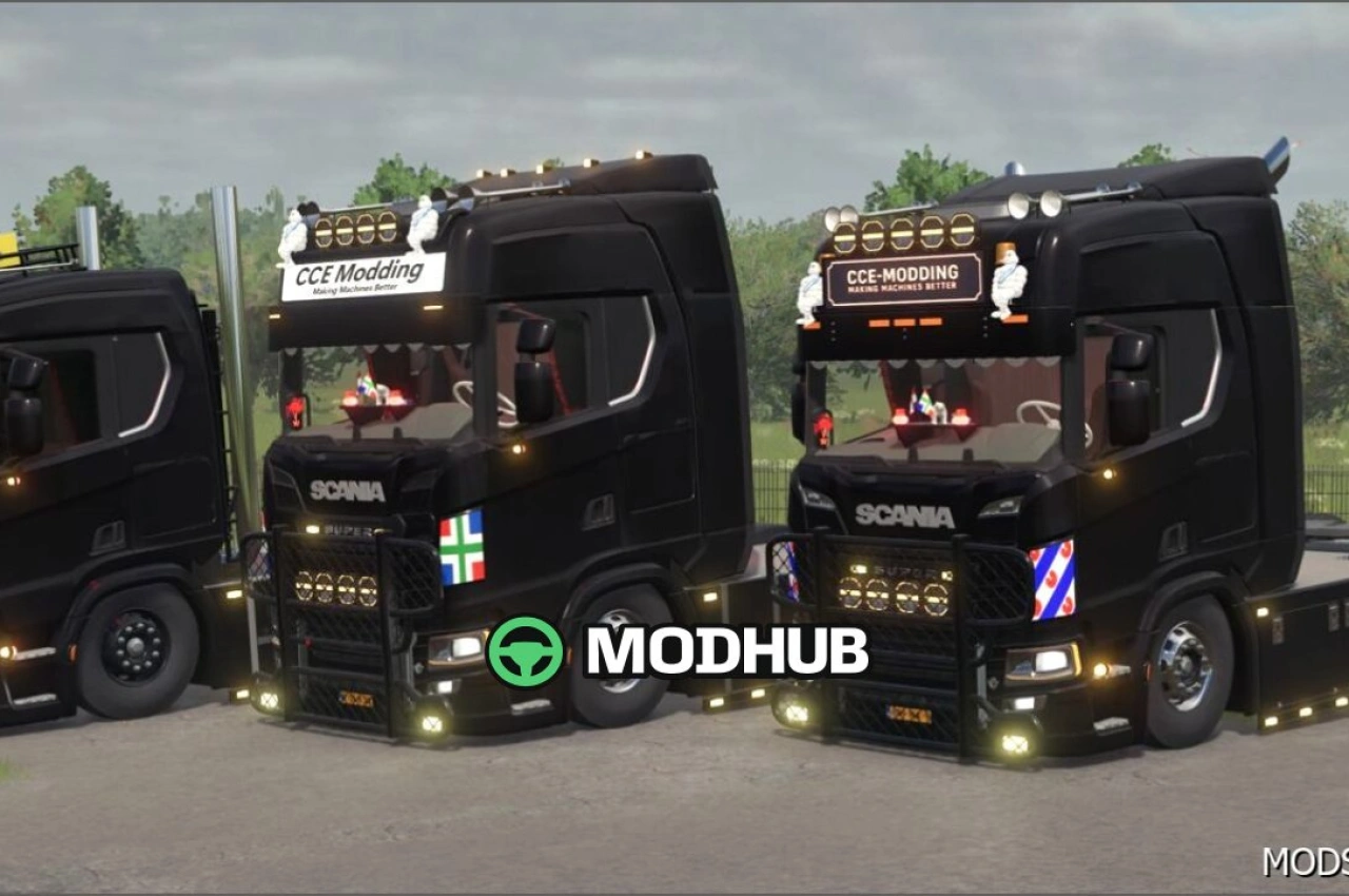 Вантажівка Scania NG Goingstyle для Farming Simulator 25