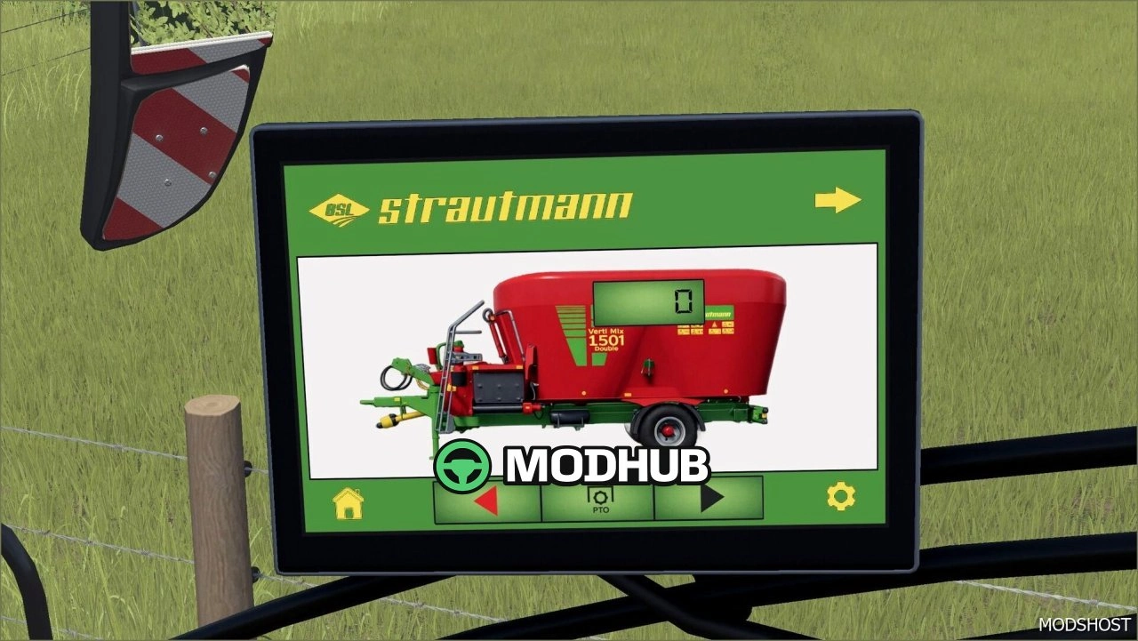 Кормовий візок Strautmann DBL для Farming Simulator 25
