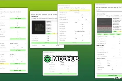 GE10-Skript – SplineToolkit für Farming Simulator 25