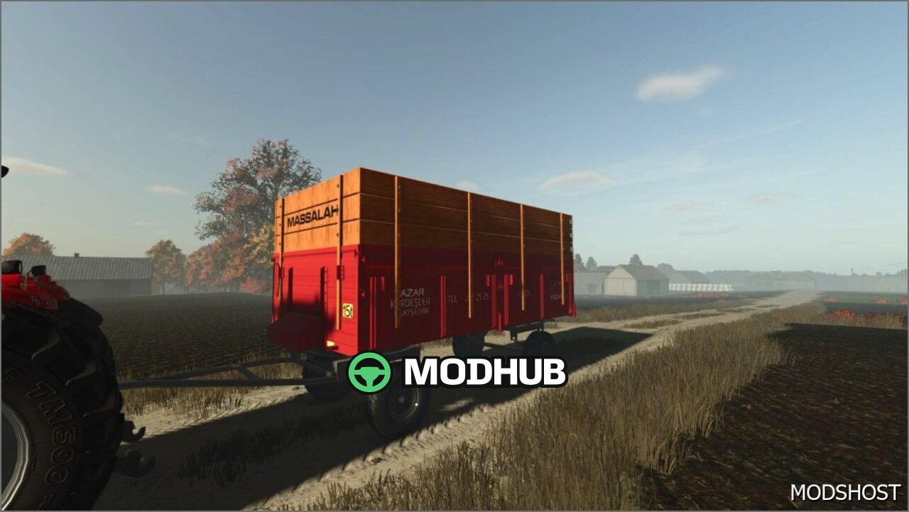 Причеп Yazar Kardesle 15 Edit для Farming Simulator 25