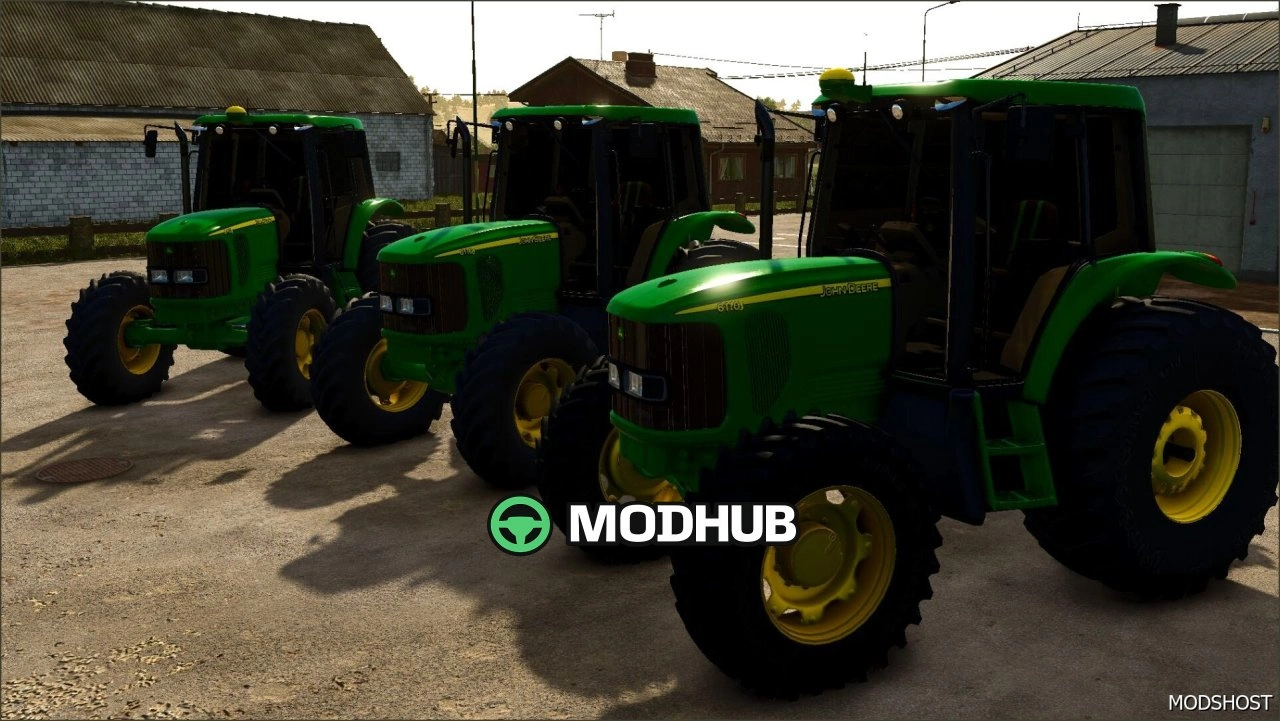 Трактор John Deere 6110J FS25 для Farming Simulator 25