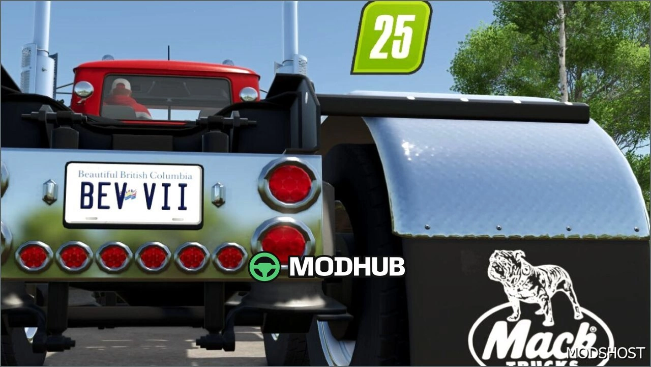 Номерний знак Британської Колумбії для Farming Simulator 25