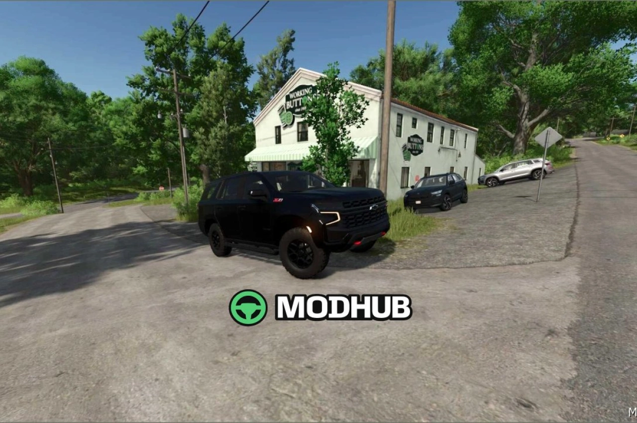 Автомобіль Chevy Tahoe Z71 для Farming Simulator 25