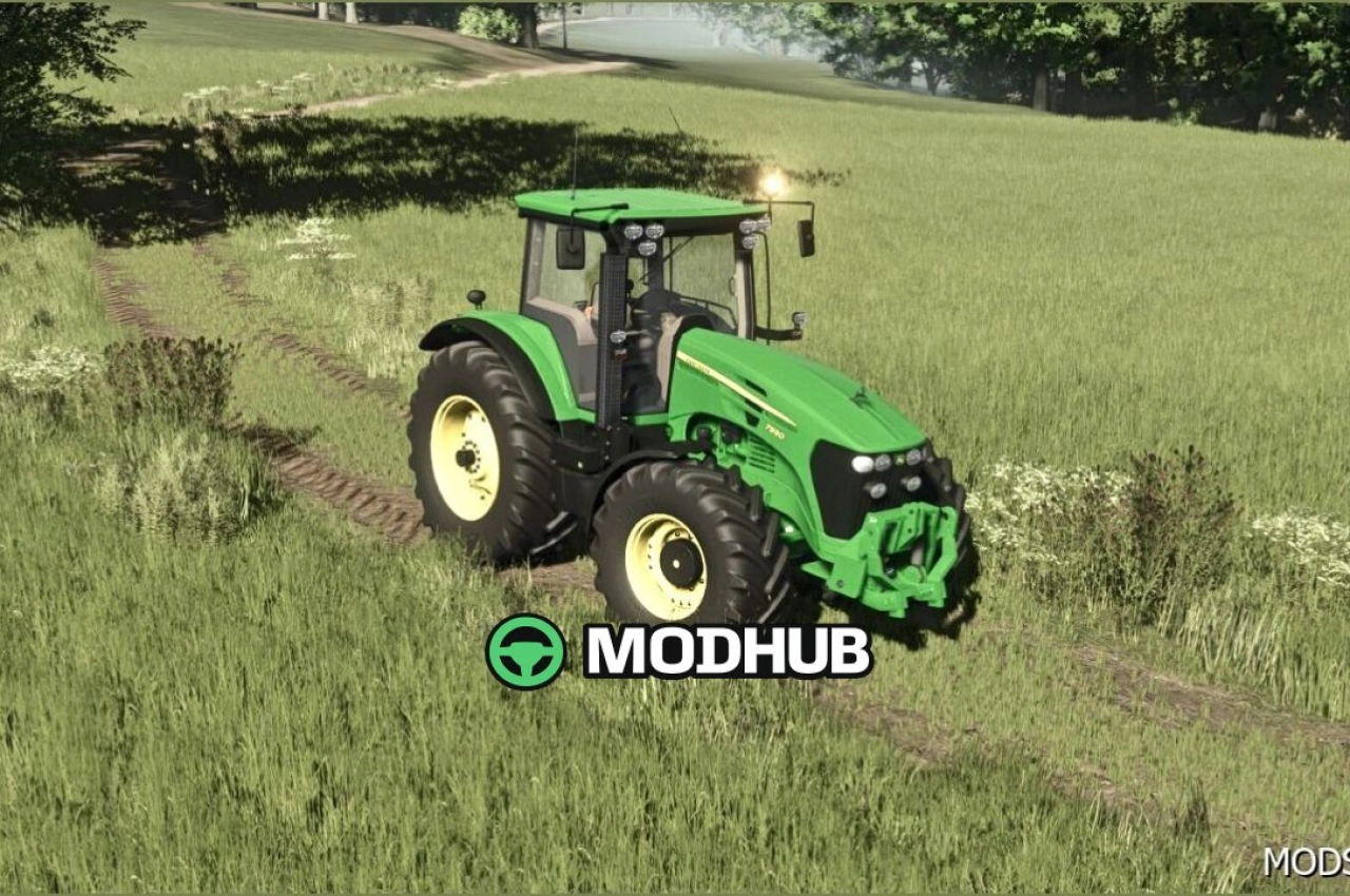 Звук John Deere 4VCR для Farming Simulator 25