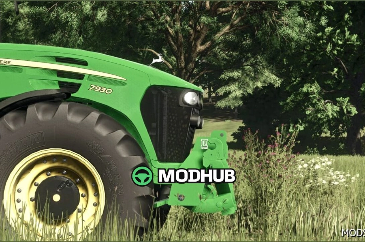 Звук John Deere 4VCR для Farming Simulator 25