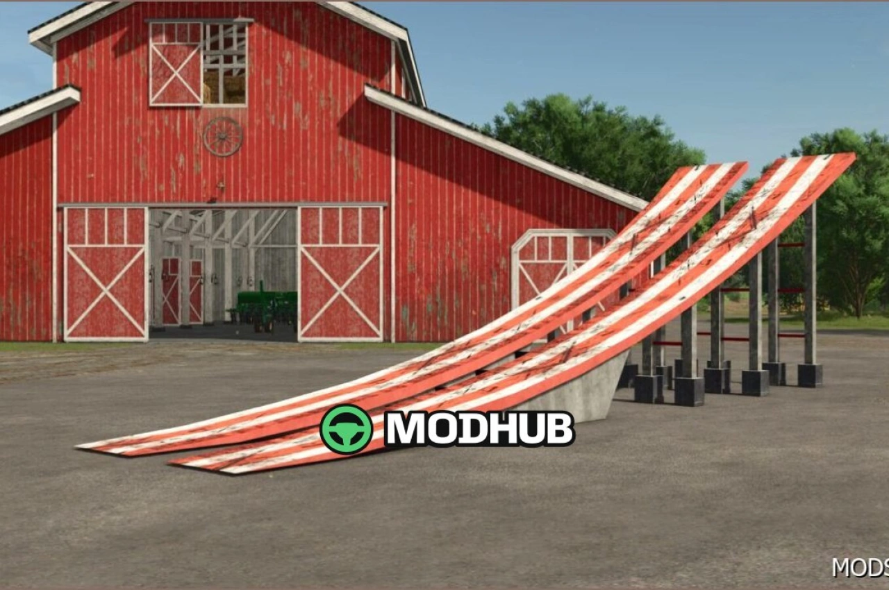 Пакет трамплінів для Farming Simulator 25